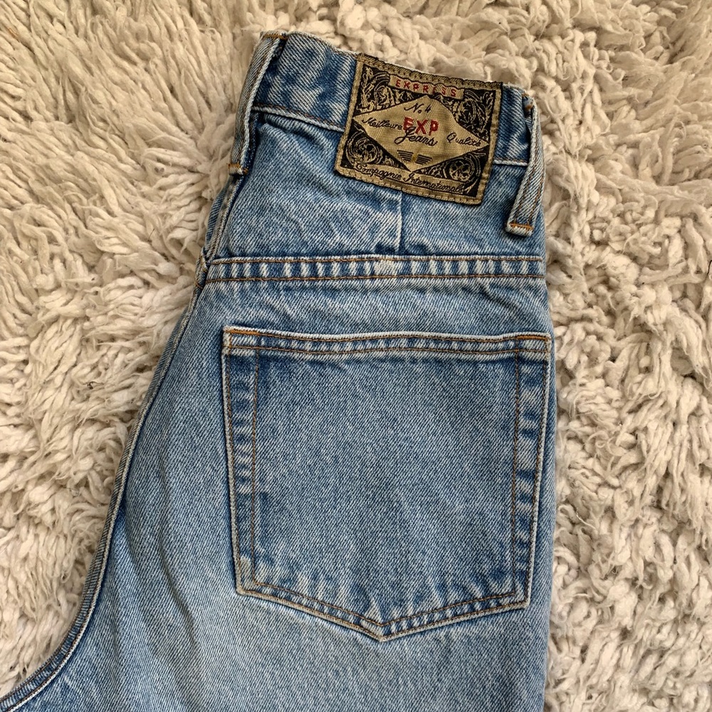 High waisted vintage express jeans